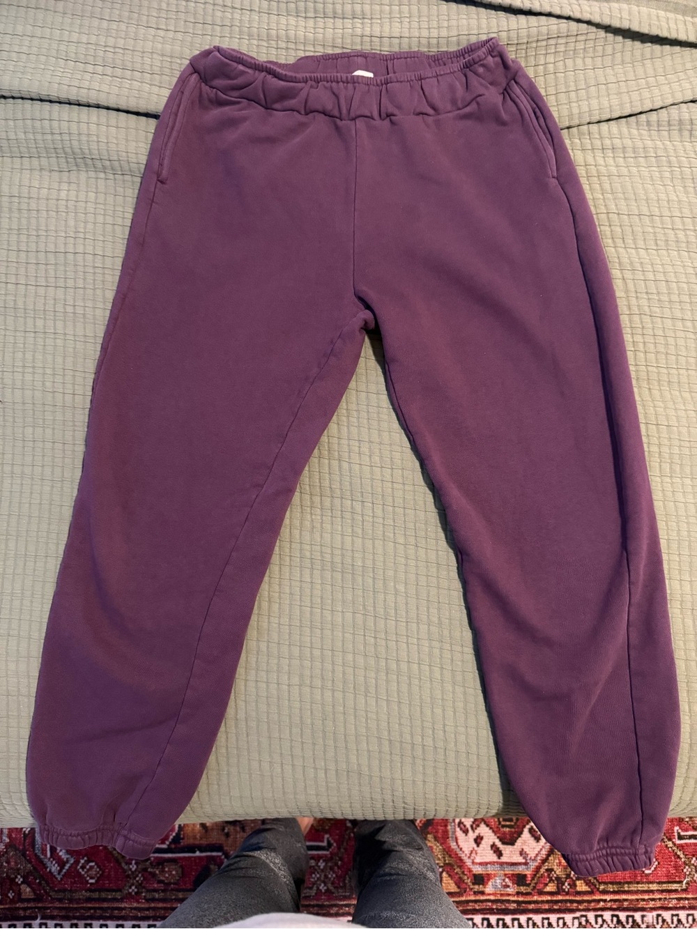Pact Women’s Plum Fleece Joggers